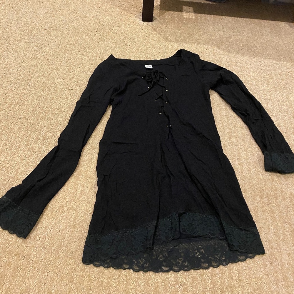 Black Swim Cover up